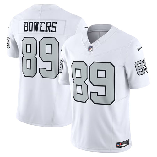 Brock Bowers Las Vegas Raiders Jersey - White