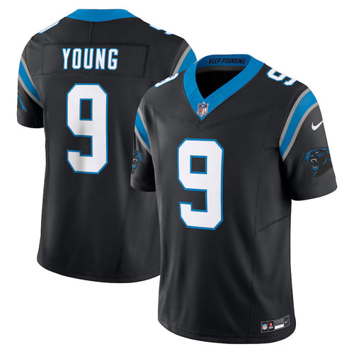 Bryce Young Carolina Panthers Jersey - Black