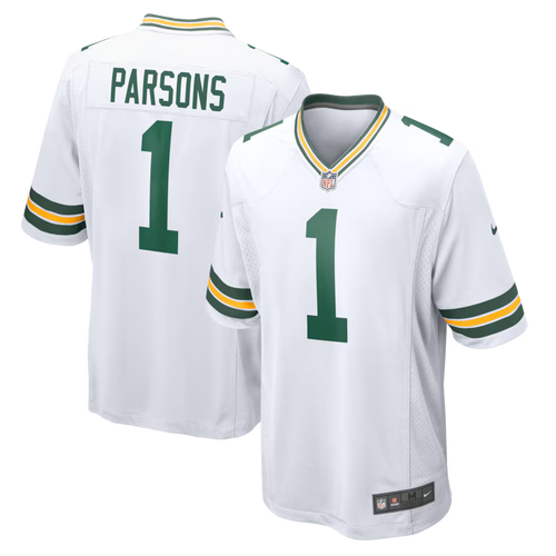 Micah Parsons Green Bay Packers Jersey - White