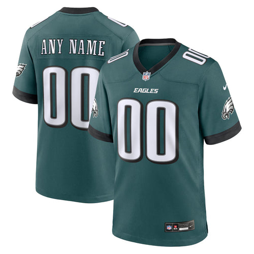 Custom Philadelphia Eagles Jersey - Midnight Green