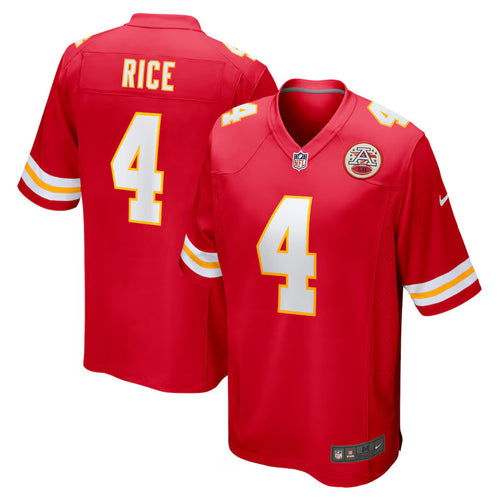 Rashee Rice Kansas City Chiefs Jersey - Red