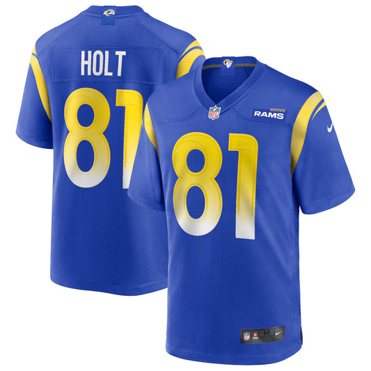 Torry Holt Los Angeles Rams Retired Player Jersey - Royal