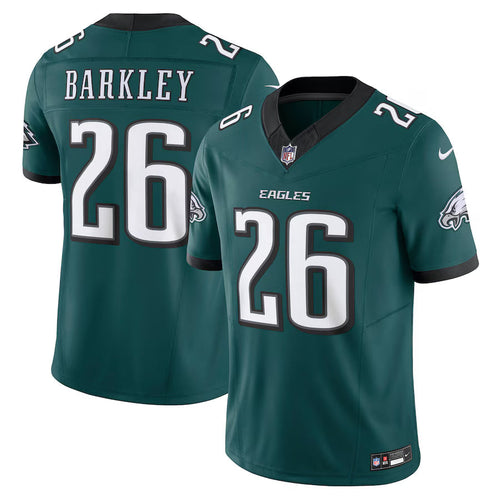Saquon Barkley Philadelphia Eagles Jersey - Midnight Green